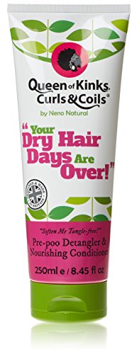 Natural Hair Pre-poo Detangler and Nourishing Conditioner - Soften Me Tangle-free By Queen of Kinks, Curls and Coils