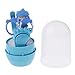 Produktbild Baoblaze 4-teiliges Set Babypflege Gesundheits-Set Baby Nagelschere Nagelknipser Maniküre - Blau