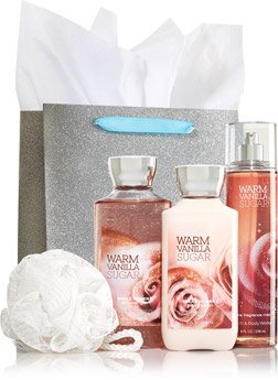 Bath & Body Works Warm Vanilla Sugar The Daily Trio Gift Set Full Size Body Lotion Shower Gel And Fragrance Mist RS.5896 (58.00% Off) - Amazon Bath & Body Works Warm Vanilla Sugar The Daily Trio Gift Set Full Size Body Lotion Shower Gel And Fragrance Mist RS.5896 (58.00% Off) - Amazon