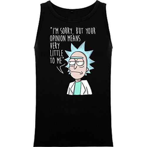 The Fan Tee Tank Top de Rick and Morty Divertida Friky Smith Tiny Homb