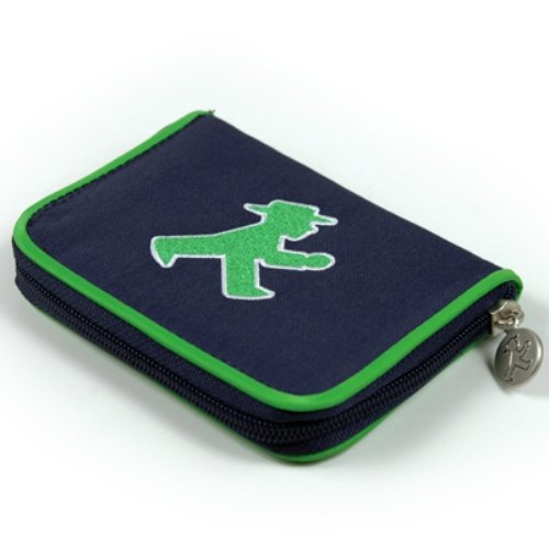 Preisvergleich Produktbild Ampelmann 108104605 - Geldbörse mit Geher Schatzmeister, blau