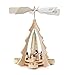 Produktbild DREGENO Seiffen eG Pyramide mit Weihnachtsmann, Holz, Natur, 25 x 28 x 31.5 cm,