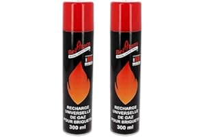 MATAKUL RECHARGE GAZ 300 ML BUTANE 1950 (LOT DE 3)