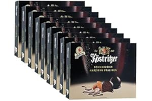 ‎HALLOREN Köstritzer Schwarzbier Marzipan Pralinen - 10er Pack (10 x 250g)