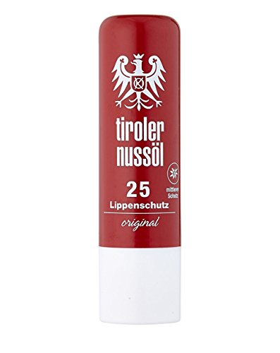 Tiroler Nussöl Lippenpflege orignal LSF 25, 1er Pack (1 x 5 g)