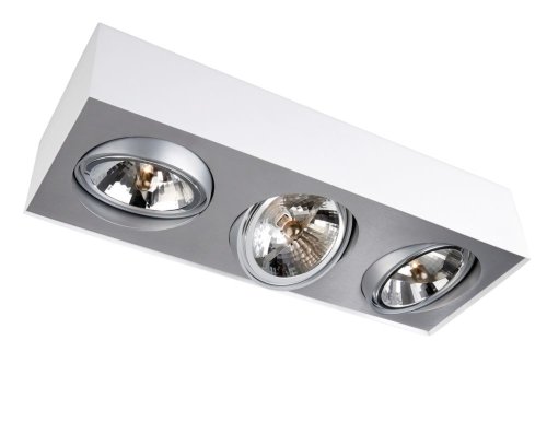 Preisvergleich Produktbild Lirio by Philips Aufbauspot Bloq, 3-flammig, weiß, 5700331LI