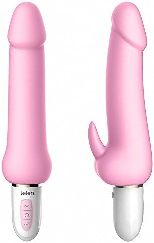 Alona Deluxe Rechargeable Body Massager with 10 Functions, Pre-Heating, Silent &amp; Waterproof (pink)