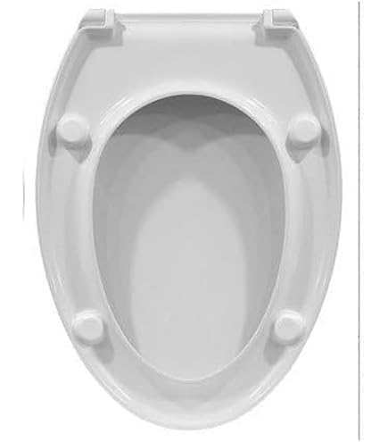 Copriwater POZZI GINORI Selnova - Sedile WC In Poliestere Alta Qualità, Bianco, Con Fissaggio Universale - 6