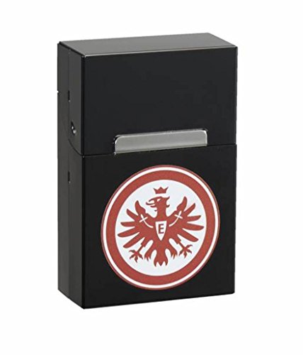 Preisvergleich Produktbild Alu Zigaretten Box schwarz Eintracht Frankfurt