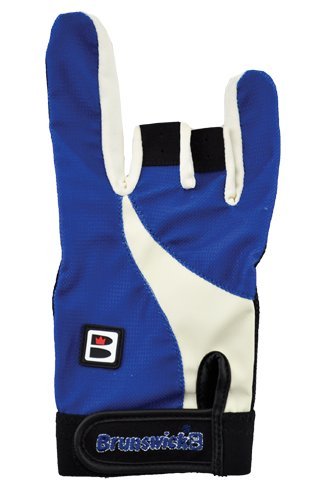 Brunswick Power X Gant de Bowling Noir Noir/Bleu Roi
