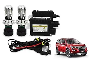 RS Enterprises Cars Mahindra XUV 500 2018 H4 - HID Conversion Light Kit ( 2 HID Light , 2 Blaster , Wiring ) Vehicle HID Kit for Car Headlight