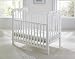 Tutti Bambini Jenny Dropside Cot With Wheels (White)