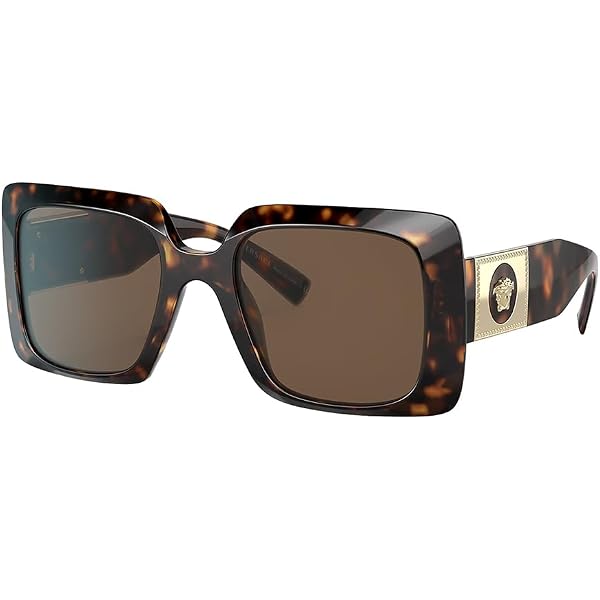 Versace Sunglasses VE 4154-B GB1/13, black : Amazon.de: Fashion display picture 1