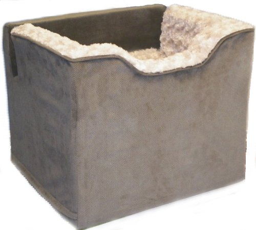 Pampered-Pets-Car-Seat-Large-Graphite-Gray