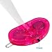 2x LED Hair Extensions Girls Gift Party Bag Clip Pony Tail Fiber Optic Light Up