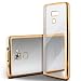 Produktbild moex Huawei Mate S | Hülle Silikon Transparent Gold Chrom Back-Cover Silikonhülle Dünn Schutzhülle Handyhülle für Huawei Mate S Case Ultra-Slim Tasche TPU