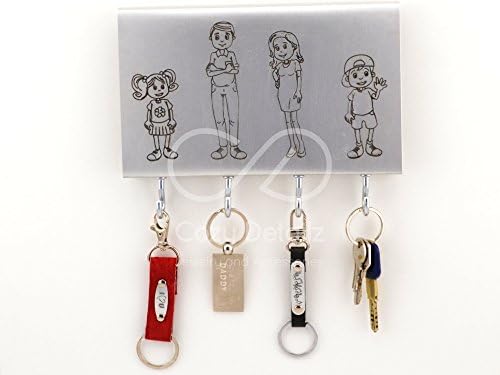 personalized key holder, family key holder, wall key rack, key hanger, home decor, key hook, new home gift, wall decor, wedding gift, FREE SHIPPING