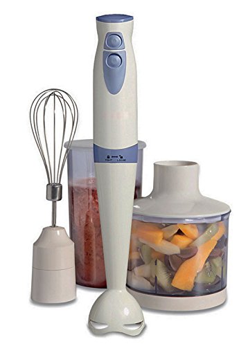 Stabmixer-Set 3 in 1 mit 450W Multi Zerkleinerer Handmixer Schneebesen Prierstab Mixer