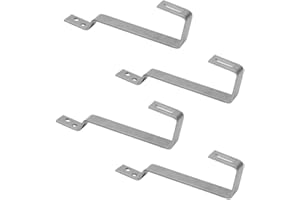 Offgridtec Lot de 4 crochets de toit en acier inoxydable V2a pour montage mural PV Solar
