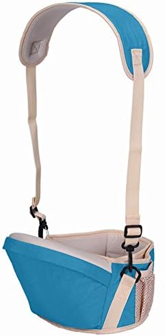 Front Holding Baby Waist Stool Single Shoulder Baby Strap Cotton Mother and Child Supplies , lake blue , general