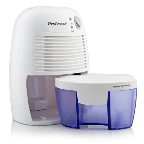 Pro Breeze™ 500ml kompakter und tragbarer Mini Luftentfeuchter gegen Feuchtigkeit, Schmutz und Schimmel zu Hause, in der Küche, im Schlafzimmer, Wohnwagen, Büro und Garage - 4