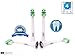 Produktbild FLM Sonicare Original InterCare P-HX9004 - Testine di Stücko per Spazzolino Elettrico Kompatibel mit Philips Modelle:DiamondClean, FlexCare Platinum, FlexCare +, FlexCare, HealthyWhite und EasyClean. - 4 Stück
