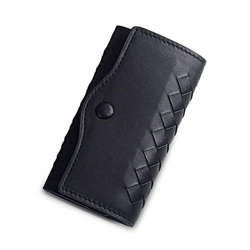 Preisvergleich Produktbild Schlüsselmäppchen ZLR Leder Herren-Leder Multifunktions-Universal-Leder handgefertigte Key Case