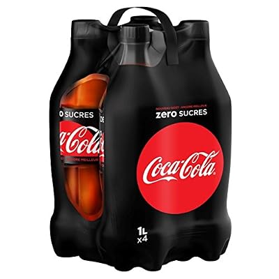 Coca-Cola Zéro Bouteille 4 x 1 L
