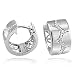 Produktbild Goldmaid Damencreolen 925 Sterlingsilber massiv mit Ornamenten Durchmesser 15.5 mm