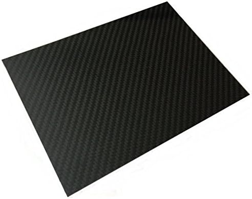 Carbon Fibre/Fiber Rigid Sheet (A3, 2mm, 100% Carbon Fibre)
