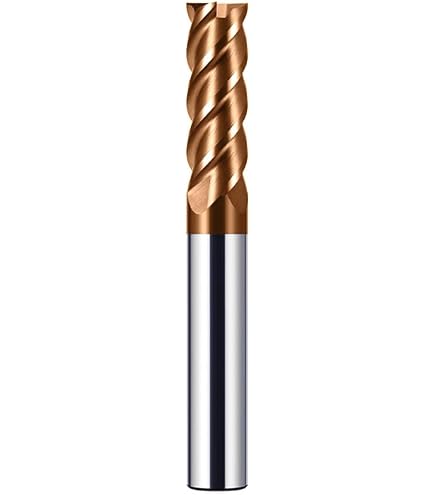 VHM Radiusfräser Mit TiSiN-Beschichtung – Ø 1-4 Mm, 2 Zähne, Für Stähle Bis 52 HRC, Mit Verjüngtem Hals