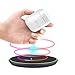 Produktbild Fcostume Qi Drahtloses Ladegerät Charging Headset Smart Dock Ständer für Apple Airpods 2th (schwarz)