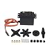 Produktbild Alomejor Metal Gear Servo, 4.8-6.0v High Torque Metal Gear Drehmoment Digital 15KG Servogetriebe Digital Motor Kit für RC und Track