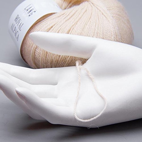 LANG YARNS Royal Alpaca – Farbe: Sand (0022) – 50 g / ca. 288 m Wolle - 2