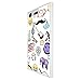 Produktbild 002719 - Emoji Stickers Elephant Music Cloud Skull Cactus Guitar Moustache Design Sony Xperia XZ Premium 5.46" Hülle Fashion Trend Case Back Cover Metall und Kunststoff - Weiß