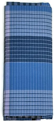 Rhinolungis Mens Sarong/Wrap/Saram/Lungi - 100% Cotton 2.15 Meter - Stitched/Sewn/Jointed - Various Colours &amp; Designs - Tube Type by eshop7 (Design 4)