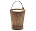 Produktbild ST EVAL klein Bronze Rusty Bucket Candle – Citronella (im Gartenschuppen Collection)