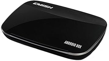 Emish TV Box Android 4.4.4 Quad Core Smart Pro Media Player 1080P WIFI HDMI XBMC, YOUTUBE - Nero