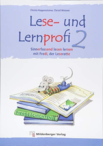 Lese- und Lernprofi 2 - Schülerarbeitsheft - silbierte Ausgabe: Sinnerfassend lesen lernen mit Fredi, der Leseratte, Klasse 2 (Lese- und Lernprofi / blau/rot silbiert)