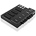 Produktbild Audio Video Umschaltbox Switch / 6 AV Cinch-Buchse Kupplung weiblich auf 4 Scart-Buchse Buchse Kupplung weiblich / Schwarz