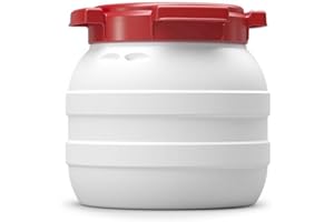 Multitanks Fut/Bidon plastique alimentaire grande ouverture à visser - CURTEC - 3.6 litres