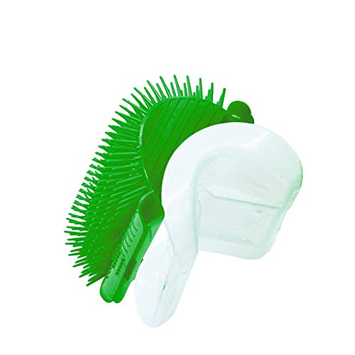 Preisvergleich Produktbild Tuipong Fellpflegebürste für Katzen, lustiges Katzenspielzeug, grün