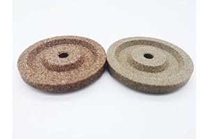 FACILEMARKET Coppia Mole Smerigli per Affettatrice 50-8-6 GCG con il 50-8-6 FCG