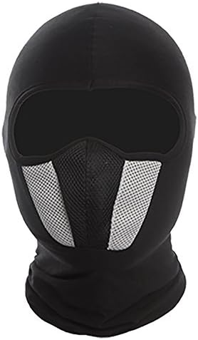 Balaclava-Face Mask Motorcycle Helmets Liner Ski Face Mask Gear Neck Ski Mask Accessories 100% Cotton Mouth Parts of Cotton FabricBalaclava Face Mask Motorcycle Helmets Liner Ski Face Mask Gear Parts of Cotton Fabric Protection,Free Adjustment Diversification Storm Protection Cap,Cold and Warm Hat can be Washed Several Times With the Use of Environmentally Friendly Headgear,the Race for a Variety of Outdoor Exercise,Air Pollution Place Environment Applicable (Gray)