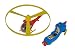 Produktbild Simba 109253246 - Feuerwehrmann Sam Wallaby Flugspiel 13 cm