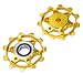 Produktbild NC-17 Schaltröllchen Satz 11T Set gold Shimano / Campa 9-10 fach