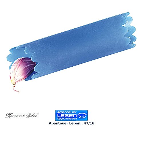 Rosenstein & Söhne Turbo-Knoblauchschäler aus Silikon