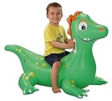 Flotador hinchable en forma de dragón con dos asas. Dimensiones: aprox.  117 x 81 x 77 cm