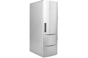 Diyeeni Mini Fridge USB Rechargeable, Compact Refrigerator Cooler and Warmer 2 Can, Portable Beverage Cooler for Home Cars Offices Road Trips