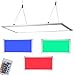 Produktbild Yorbay LED RGB Panel 30x60cm 18W 3535 SMDs mit LED RGB Controller Steuergerät+Fernbedienung+LED Treiber Trafo Netzteil+Montagesmaterial Leuchten Set